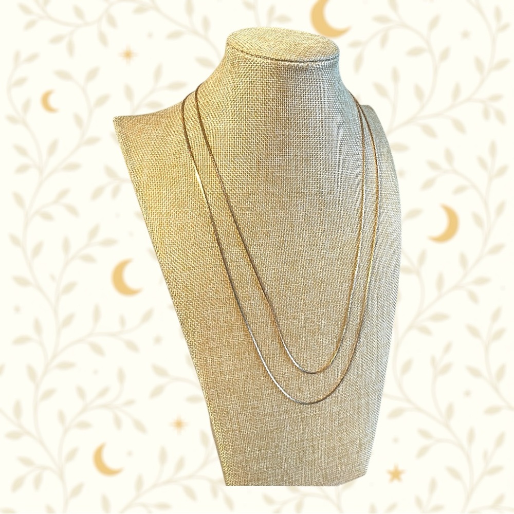 Vintage ACT II Gold Tone Multi-Wear Long Necklace - Picture 5 of 15